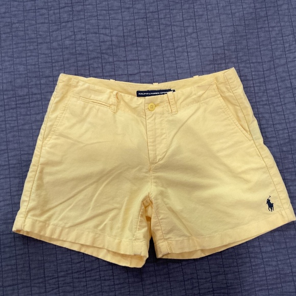 Ralph Lauren Sport shorts size 4 yellow - Picture 1 of 2